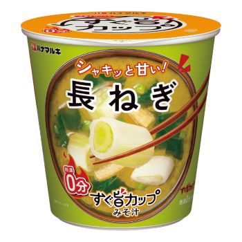 Japanese Instant Miso Soup (Cup Misoshiru Naganegi) 11.1g  