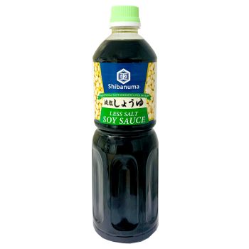 Shibanuma Soysauce Less Salt 1l