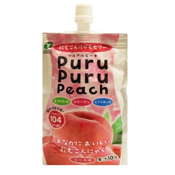 Conjac Jelly Peach 130g